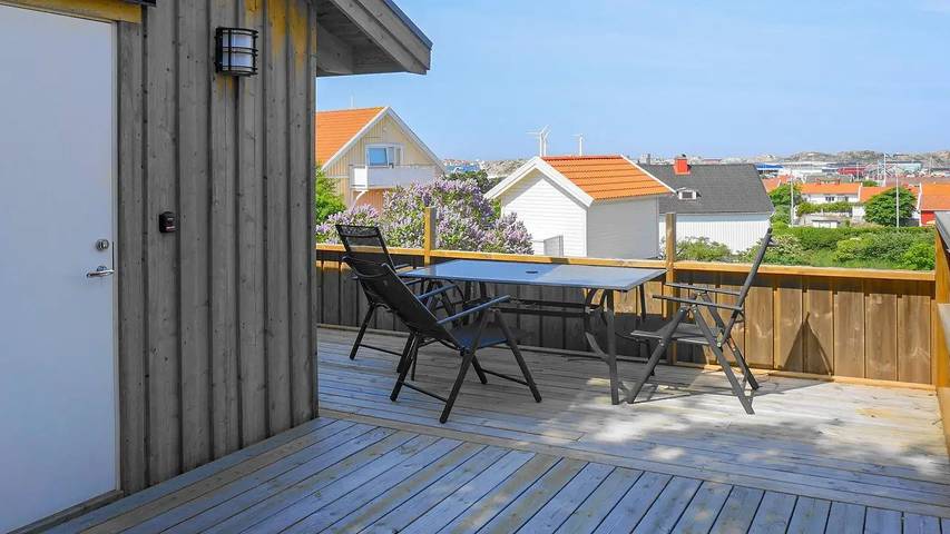 Ferienhaus für 4 Personen, mit Terrasse, mit Haustier