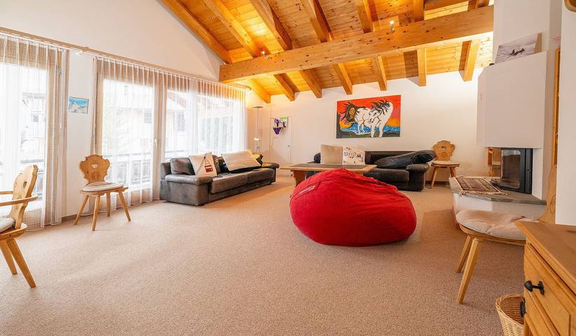 Vakantiewoning voor 6 personen, met balkon en uitzicht in Lenzerheide