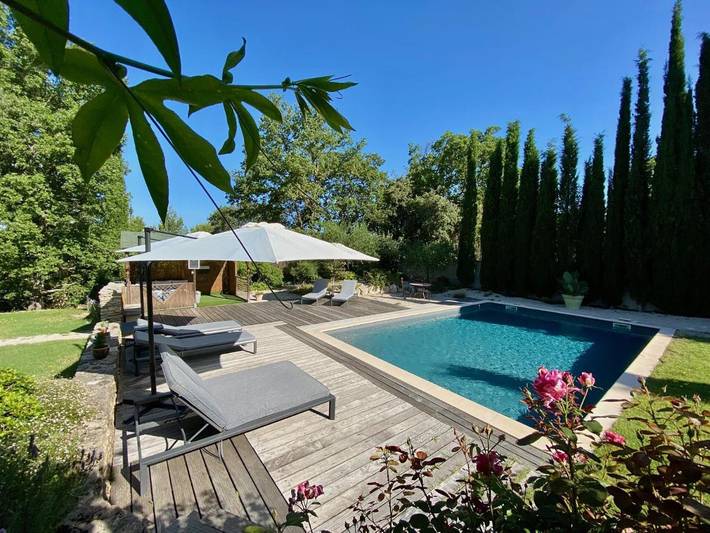 Maison d’hôte pour 2 personnes, avec piscine ainsi que terrasse et jardin à Venasque - 2