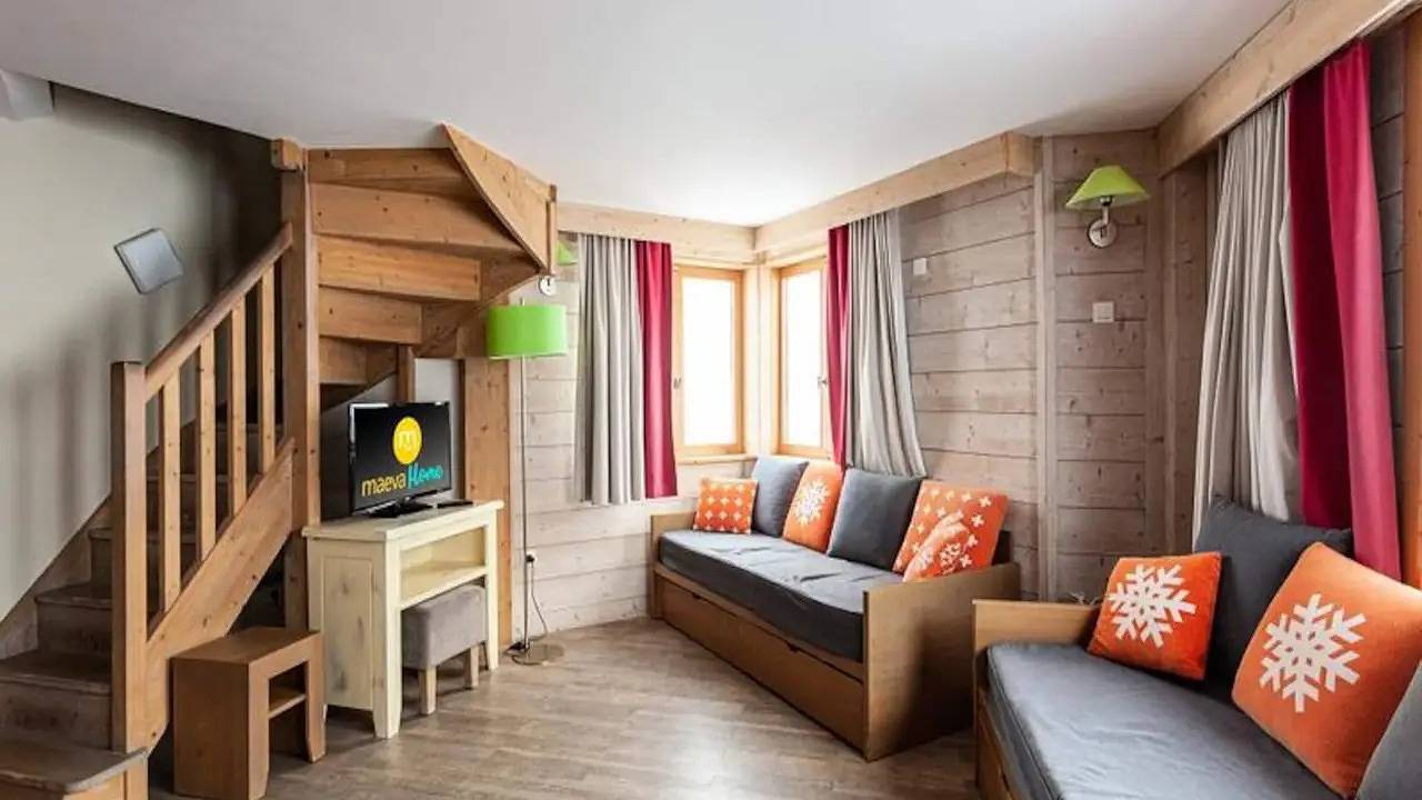 Apartamento vacacional entero, Ferienwohnung für 10 Personen (83 m²) in St Bon Tarentaise in La Tania, La Perrière