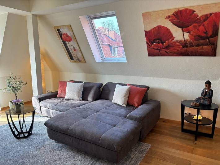 Ferienwohnung für 2 Personen, mit Sauna und Balkon in Erfurt - 4