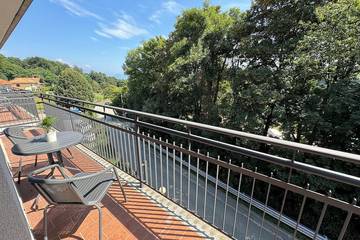 Gîte pour 6 personnes, avec jardin et balcon à Brovello-Carpugnino