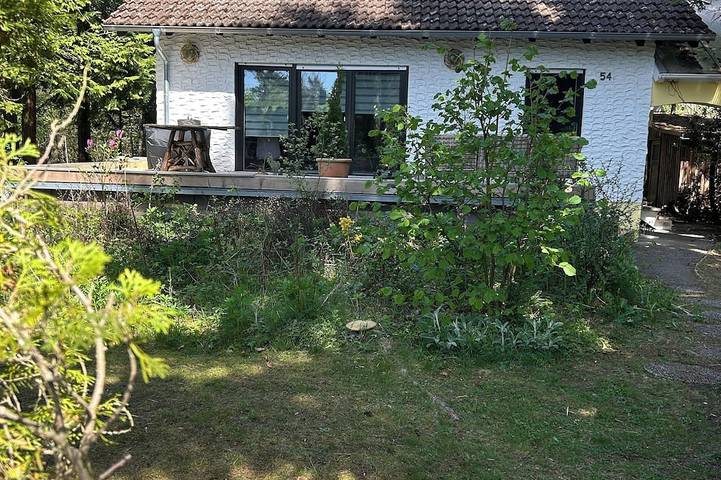 Chalet für 4 Personen, mit Terrasse und Sauna sowie Garten