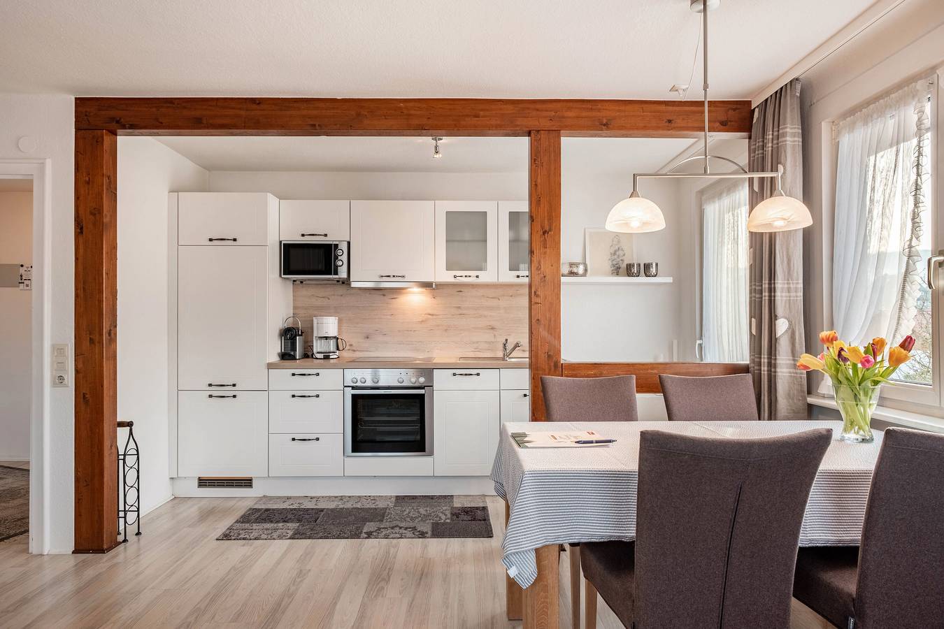 Appartement entier, Appartement "Dachtler" avec vue sur les montagnes, jardin partagé et Wi-Fi in Hinterzarten, Forêt-Noire du Sud