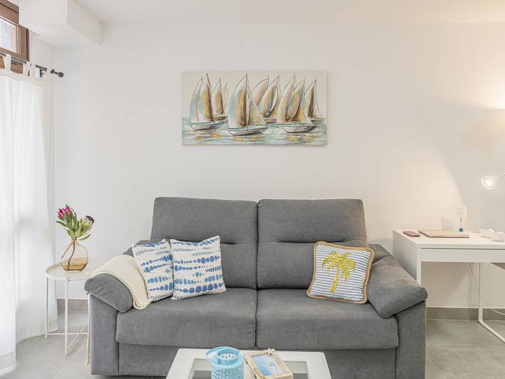 Apartamento entero, Apartamento luminoso vista mar - 3 pers. in Playa los Cancajos (Breña Baja), Breña Baja