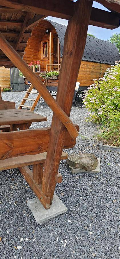 Maison de campagne pour 2 personnes, avec jardin ainsi que vue et terrasse, animaux acceptés à Gembloux - 3