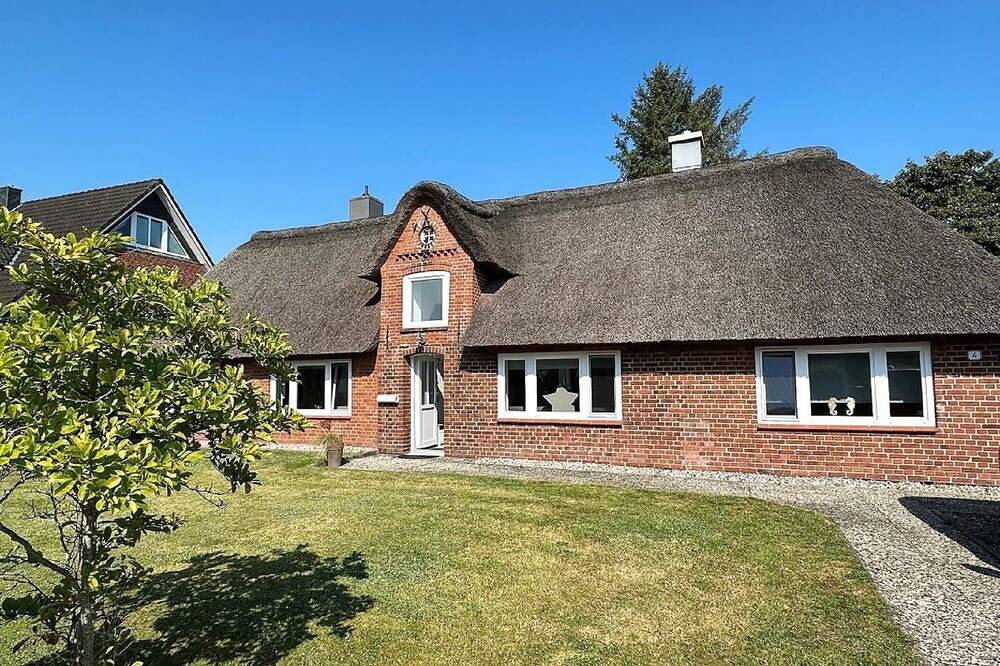 Fresen Hus - Terrasse, eingezäunter Garten, Eckbadewanne, Kamin in Humptrup, Nordfriesland