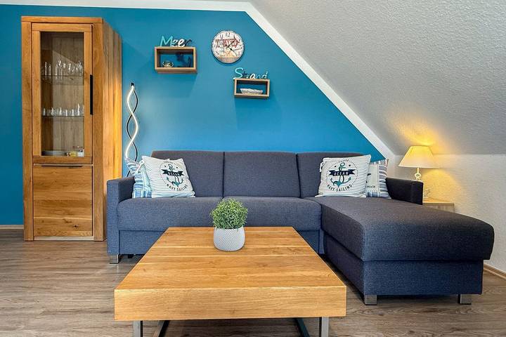 Ferienwohnung für 4 Personen, mit Sauna und Balkon in Döse