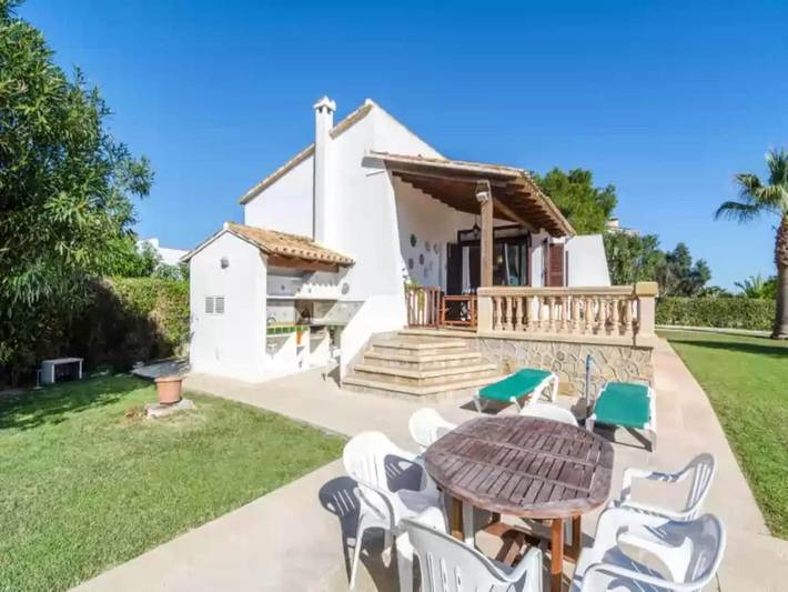 Casa de vacaciones para 6 personas, con Jardín y Piscina en Porto Cristo Novo