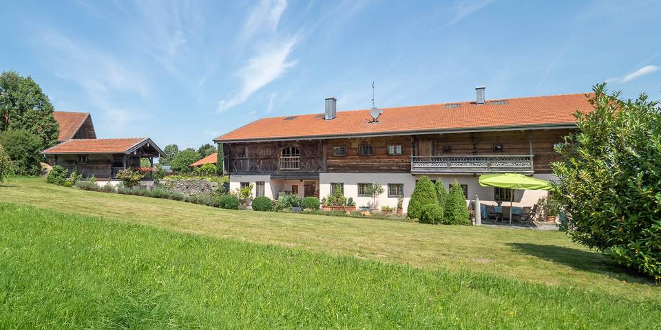 Ferienwohnung für 4 Personen, mit Terrasse und Garten in Obing