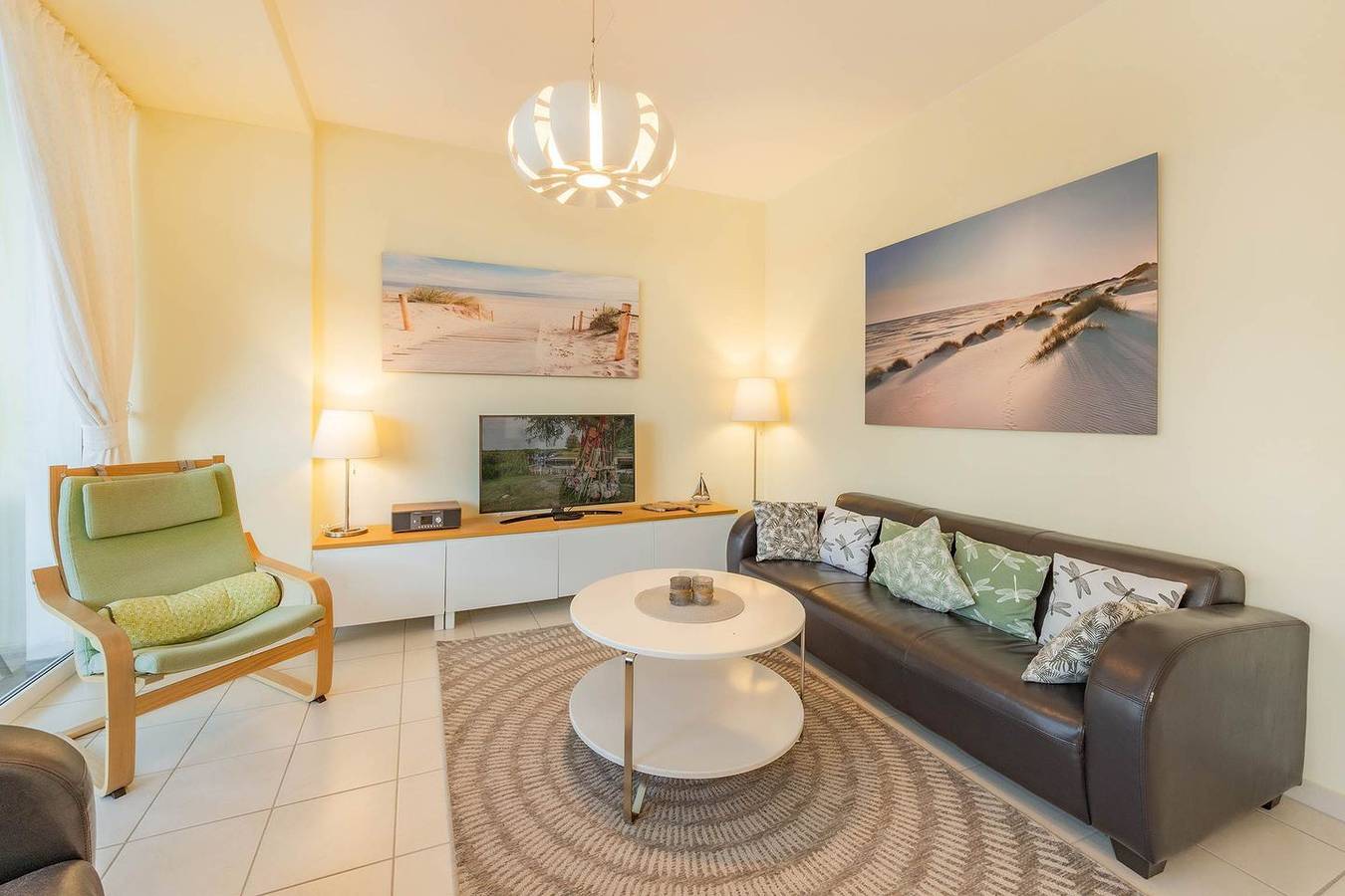 Appartement entier, Appartement de vacances pour 4 personnes avec balcon in Seebad Zempin, Zempin