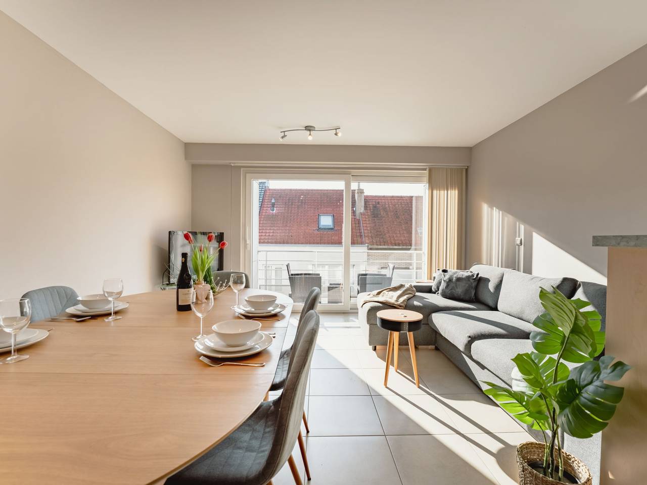 Ganze Wohnung, Zandloper with balcony in Bredene, Belgische Küste