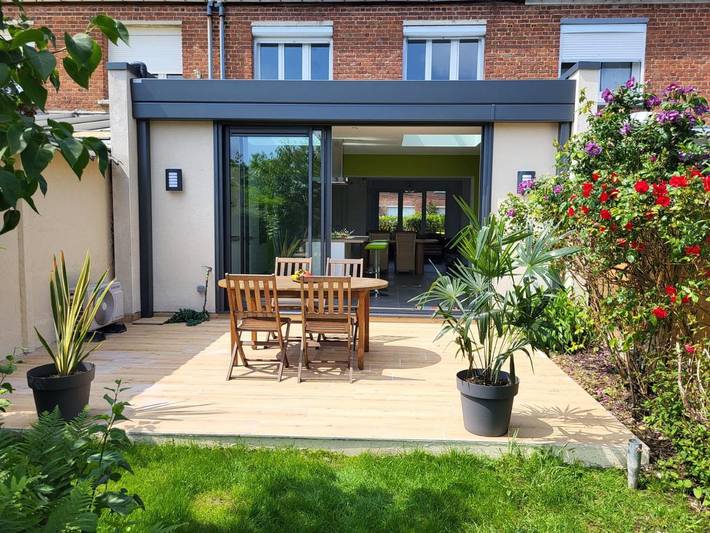 Location de vacances pour 8 personnes, avec jardin et terrasse à Saint-André-lez-Lille - 4