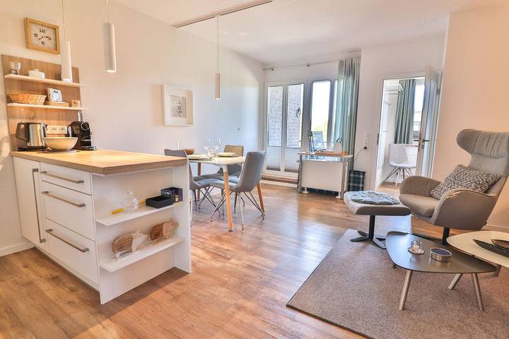 Vakantiewoning voor 2 personen, met Balkon en Balkon/Terras op Langeoog