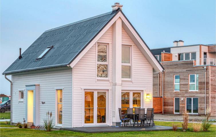 Ferienhaus für 5 Personen, mit Terrasse und Garten, mit Haustier in Olpenitz