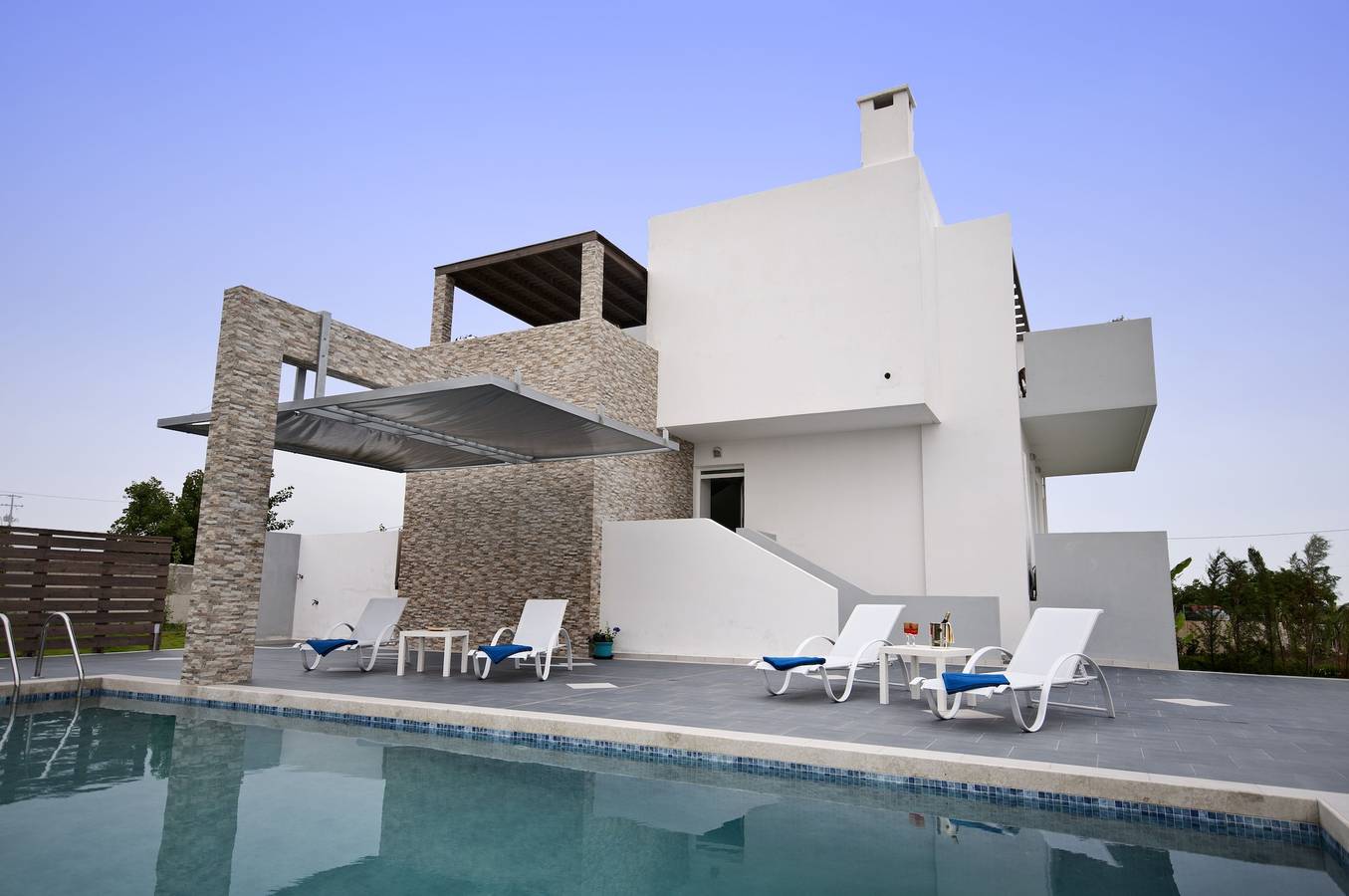 Xenos Villa 1 mit privatem Pool in der Nähe des Meeres in Tigaki, Kos