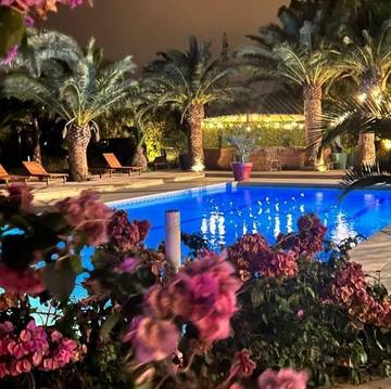 Hôtel pour 2 personnes, avec piscine et jardin à Rivesaltes