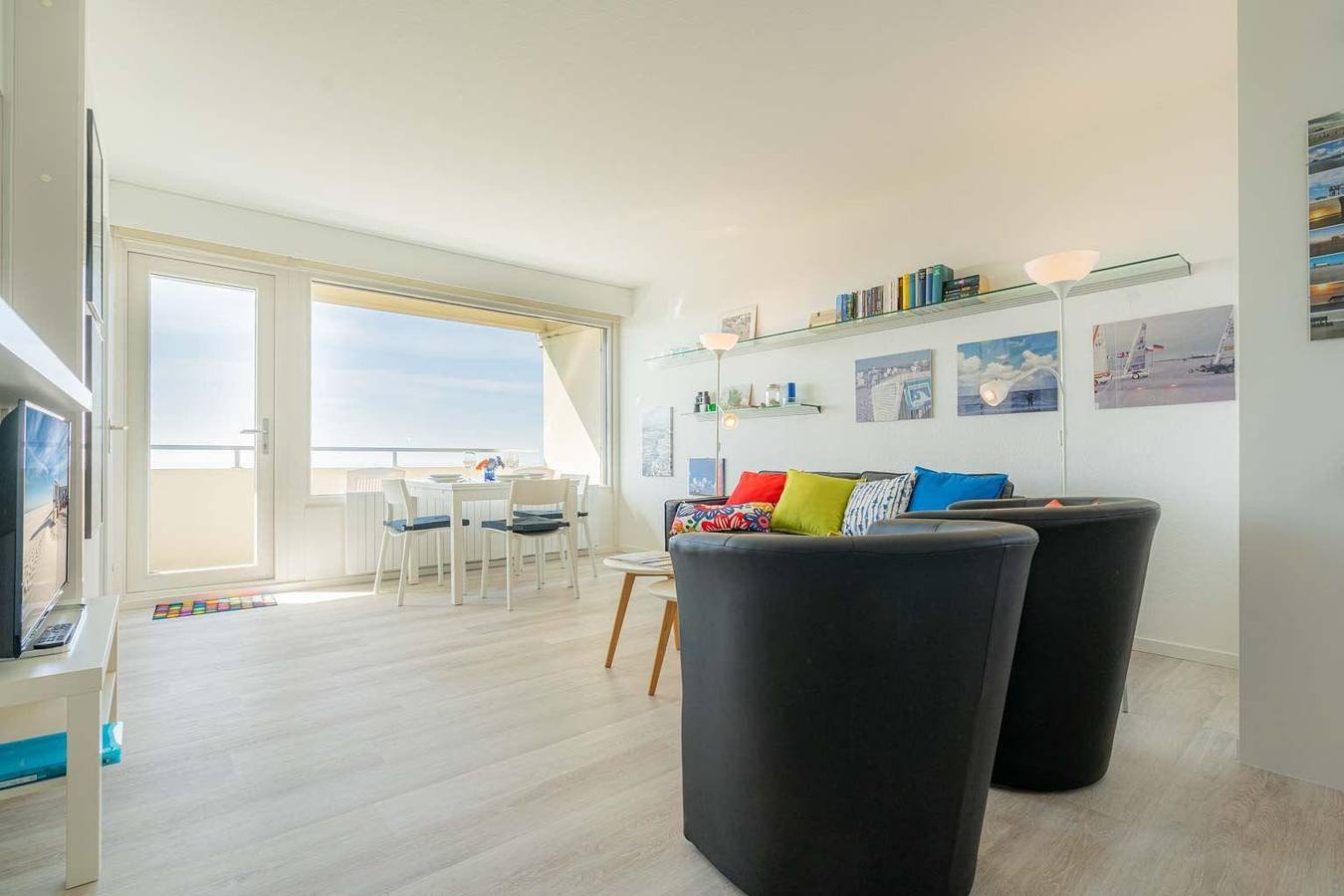 Ganze Ferienwohnung, Wohnung 203 "5 Pfahlbautenblick" (Id 003) in St. Peter-Bad, St. Peter-Ording