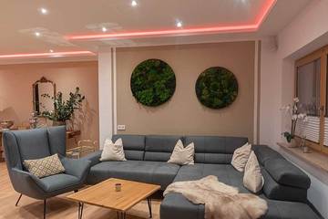 Lodge für 6 Personen, mit Whirlpool in Bischofswiesen