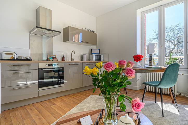 Ganze Wohnung, La Madeleine –Charmant T2 entre centre & commerces in Vannes, Côte des Mégalithes