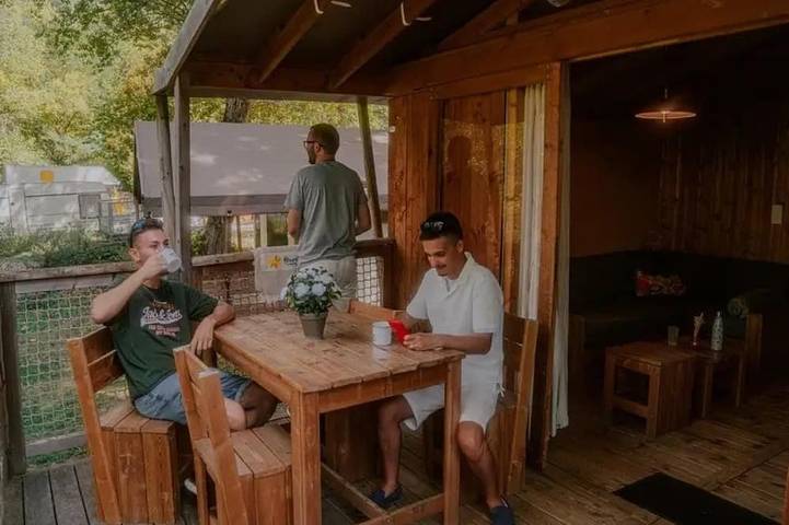 Log cabin for 7 people, with pets - 1