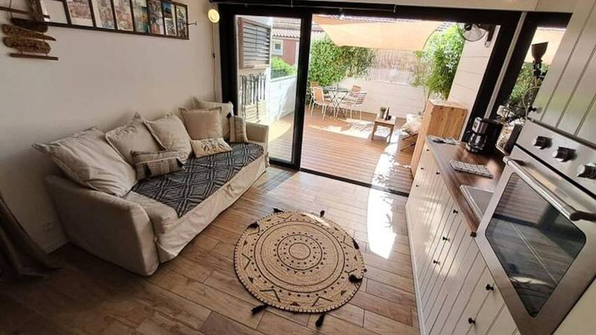 Gîte pour 6 personnes, avec balcon dans Plage de La Fossette - 3