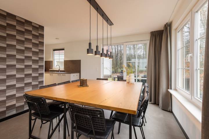 Ferienhaus für 9 Personen, mit Balkon/Terrasse und Terrasse sowie Garten und Sauna in Bad Bentheim - 4