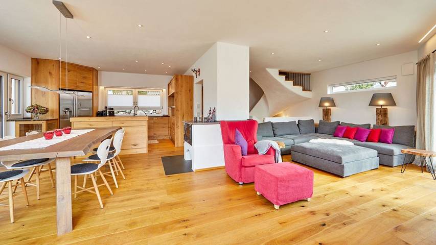 Chalet für 6 Personen, mit Balkon und Sauna sowie Garten und Whirlpool in Garmisch-Partenkirchen - 4