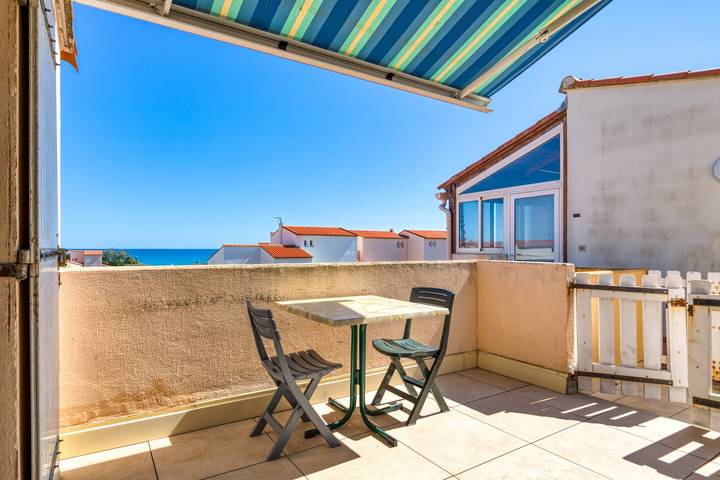 Appartement de vacances pour 4 personnes, avec Jardin