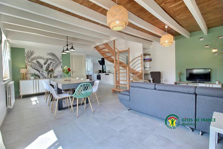 Gîte pour 10 personnes, avec Terrasse et Jardin à Béganne - 2