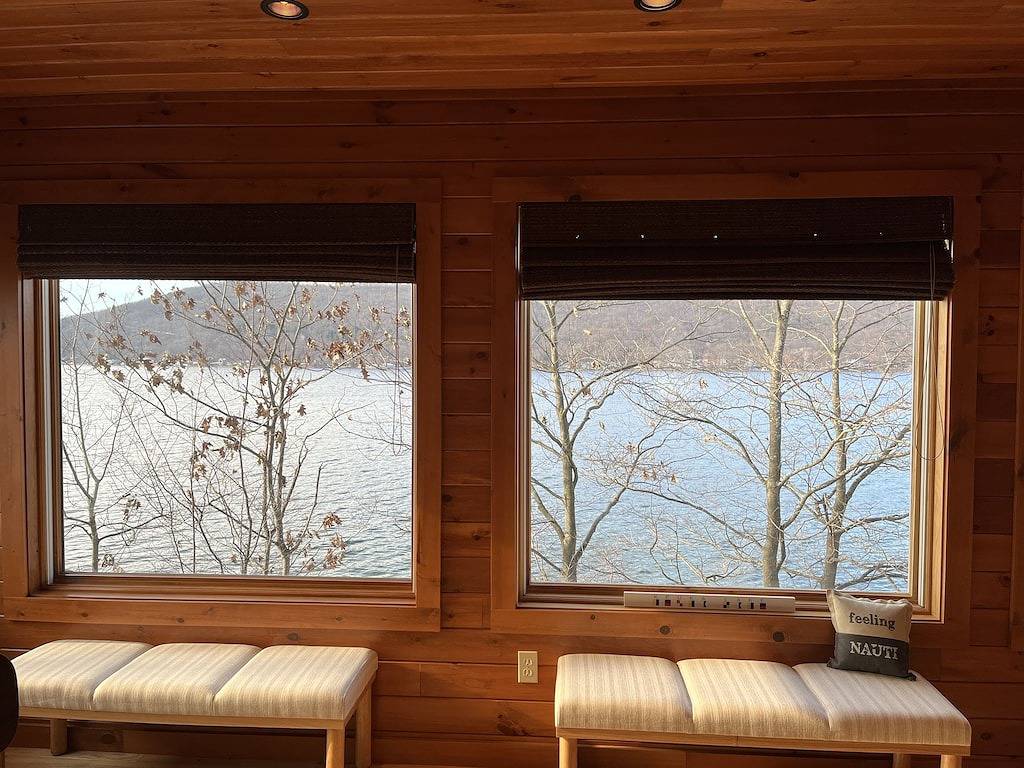 Keuka Lakefront Getaway with private beach and amazing waterfront views in Keuka Lake