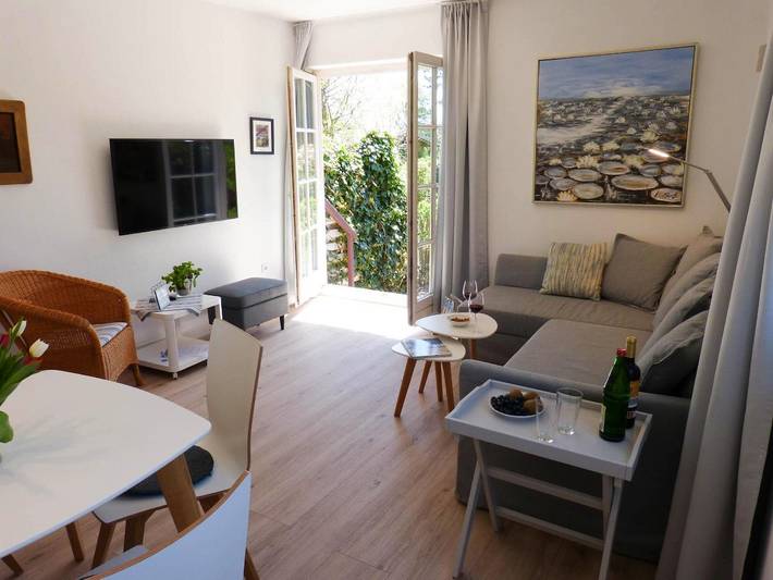 Ganze Wohnung, Haus Pesel Ferienwohnung Reethuk mit Terrasse, Wlan und Meerblick in Nordfriesische Inseln (Schleswig-Holstein) (Schleswig-Holstein), Norddorf