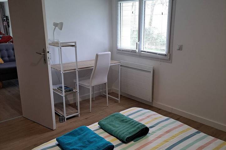 Apartamento entero, Appartement Refait à Neuf Tout Équipé en Rdc Avec Jardin Terrasse ,barbecue in Avrillé, Angers region