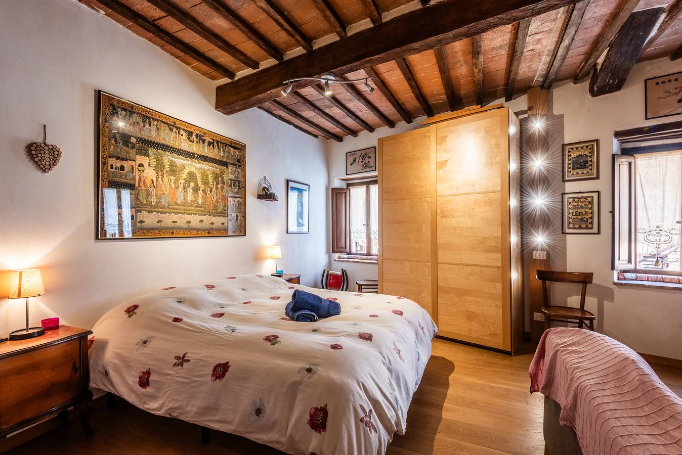 Ganze Wohnung, Ferienwohnung 'In The Medieval Village' mit Wi-Fi und Klimaanlage in Radicondoli, Siena Provinz