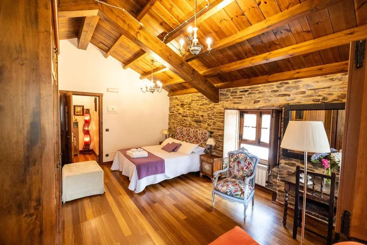 Maison de campagne pour 2 personnes, avec terrasse ainsi que vue et jardin - 1