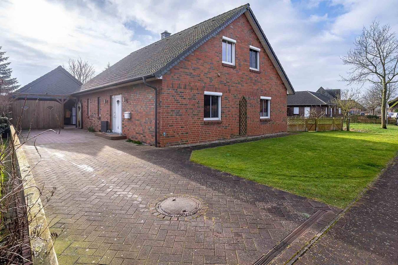 Entspannung pur in Tönning: Ferienhaus an der Eider für 7 Personen in Tönning, Halbinsel Eiderstedt