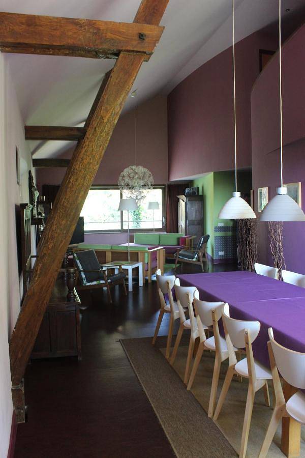 Maison de campagne pour 12 personnes, avec vue ainsi que jardin et terrasse à Sainte-Colome - 2