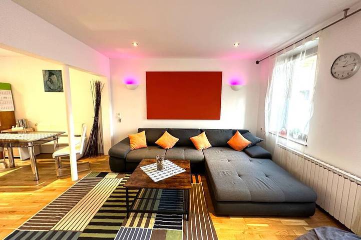 Vakantiewoning voor 5 personen, with sauna and whirlpool as well as tuin and terras, met huisdier in Oberhausen