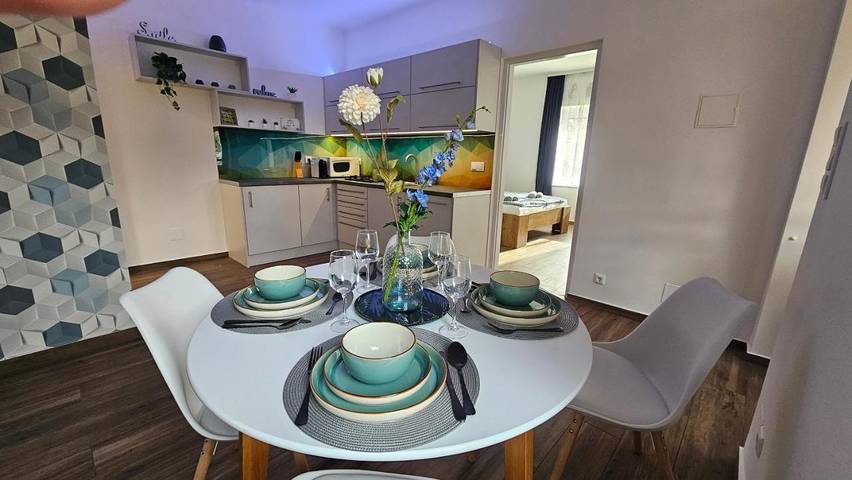 Ferienhaus für 4 Personen, mit Garten