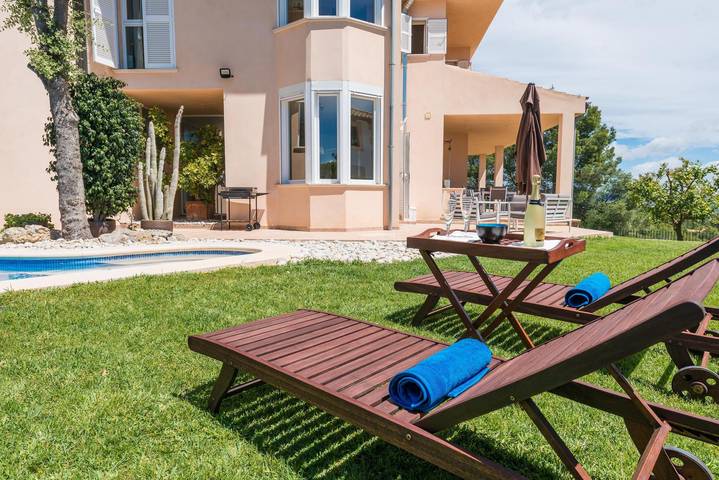Talaiot 25 - Ferienhaus mit privaten Pool in Inca. Wifi gratis in Inca, Mallorca Inselmitte