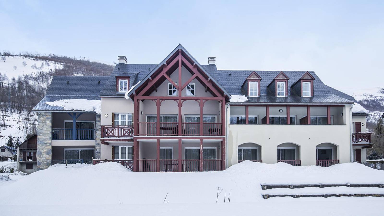 Ganze Wohnung, Résidence les Jardins de Balnéa - Duplexwohnung 3 Zimmer Schlafnische 7 Personen in Loudenvielle, Französische Pyrenäen