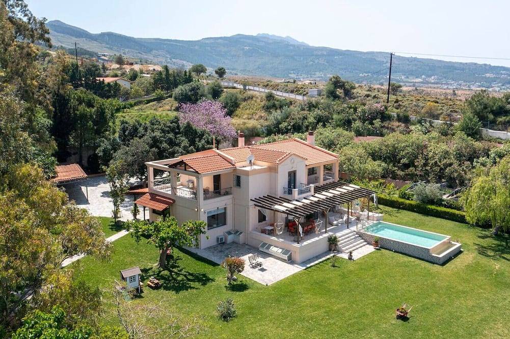 Horizon Villa-Private Pool-7 Bedroom-Gym-Sea View in Kos Stadt, Kos