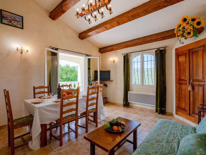 Ferienwohnung für 6 Personen, mit Ausblick und Balkon sowie Seeblick und Garten in der Verdonschlucht - 4