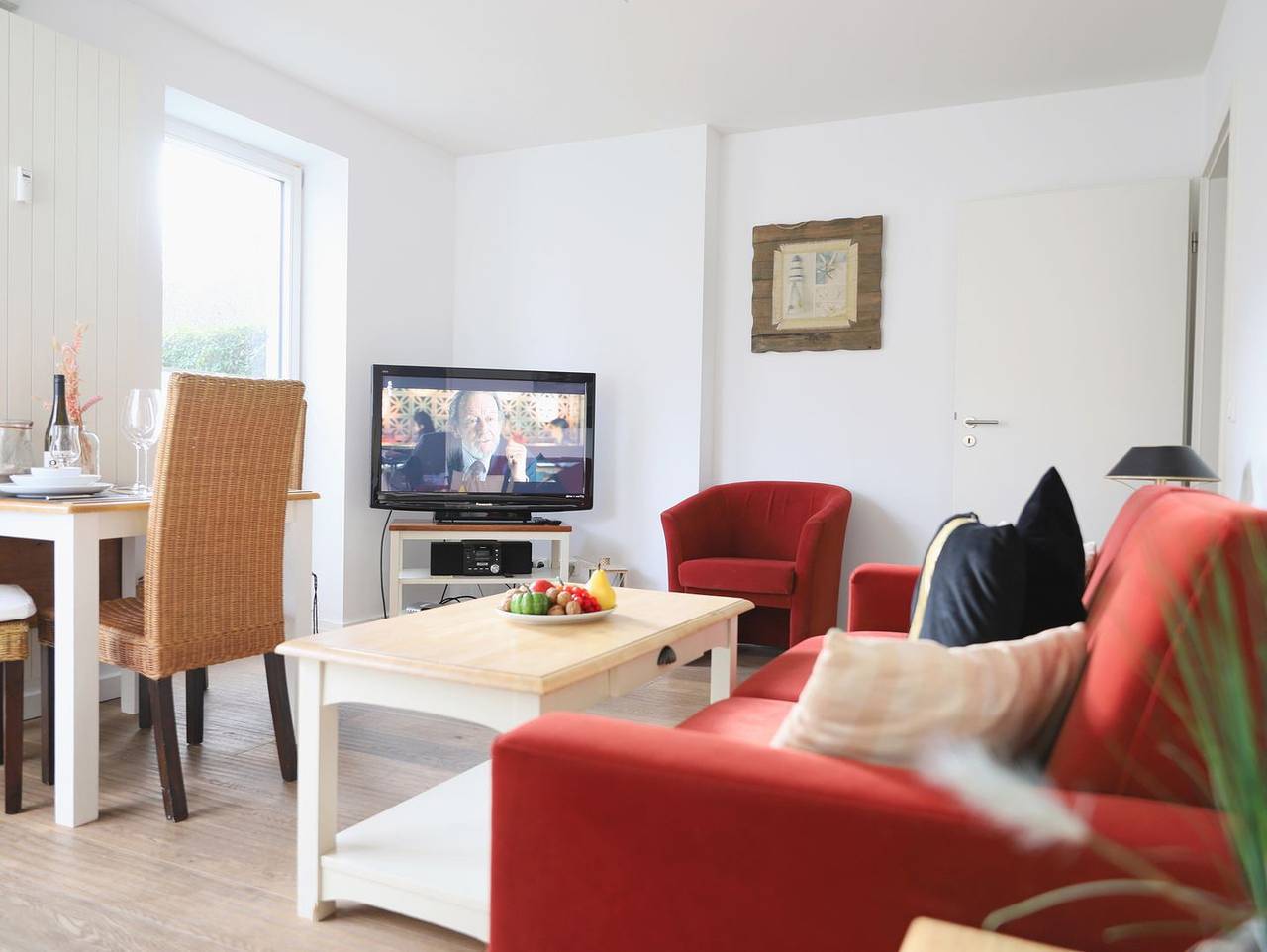 Ganze Wohnung, Komfortables 2-Zi.-App. mit Klimaanlage, Terrasse und Stellplatz in Westerland in Westerland, Sylt (Gemeinde)