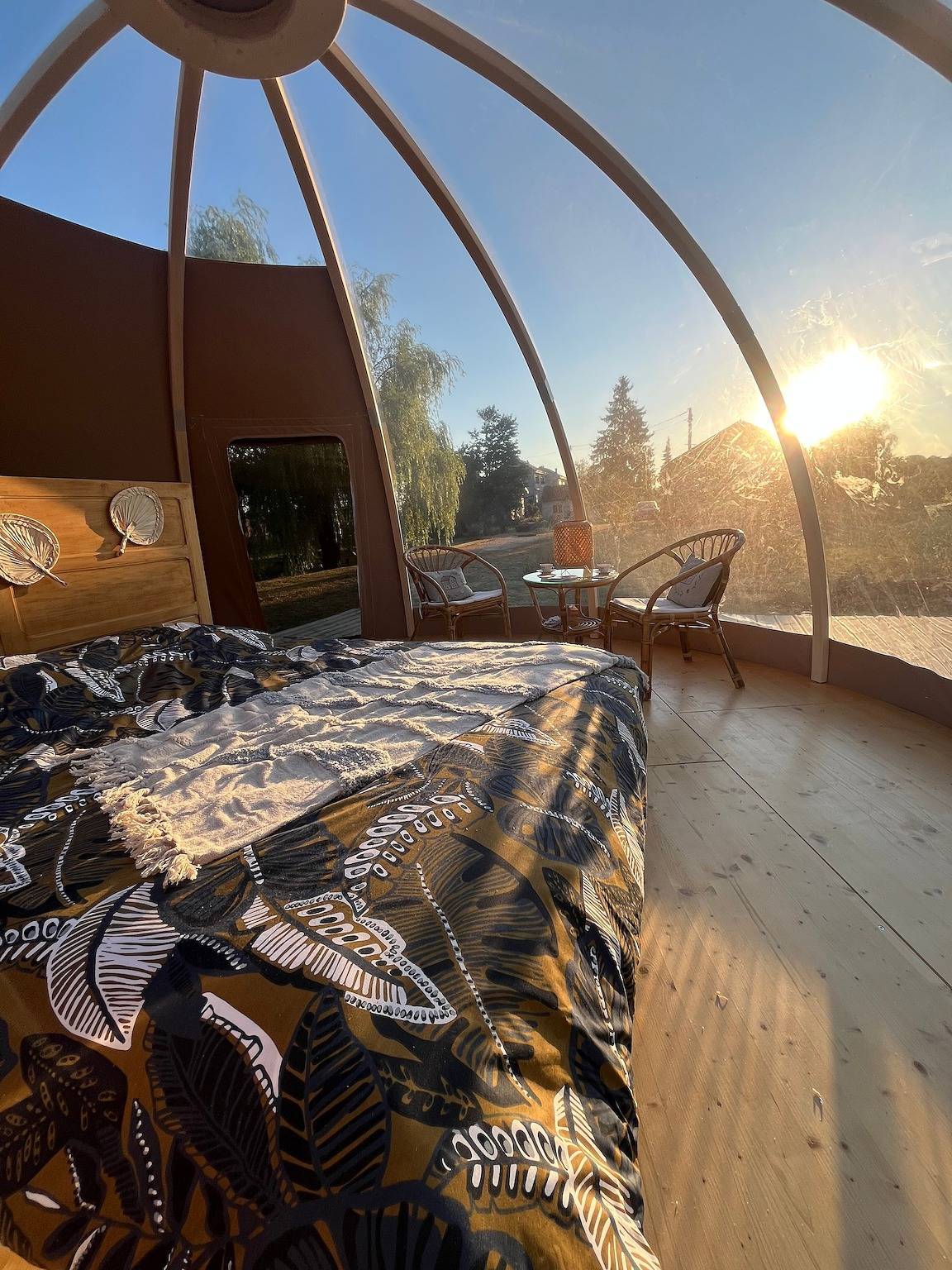 Chambre d’hôtes bulle insolite avec spa privatif à Lavoncourt in Dampierre-sur-Salon, Haute-Saône