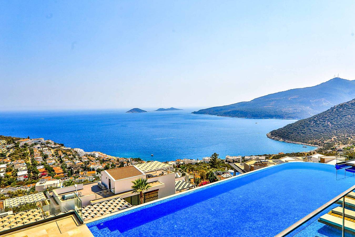 Villa für 12 Personen mit Balkon in Kaş, Provinz Antalya