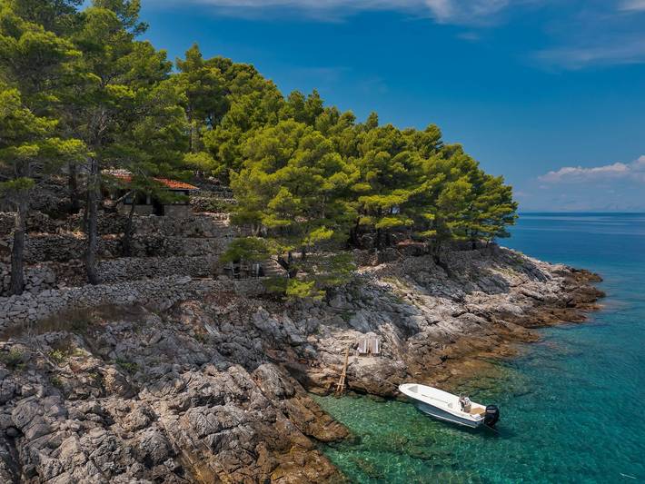 Ferienhaus für 2 Personen, mit Terrasse