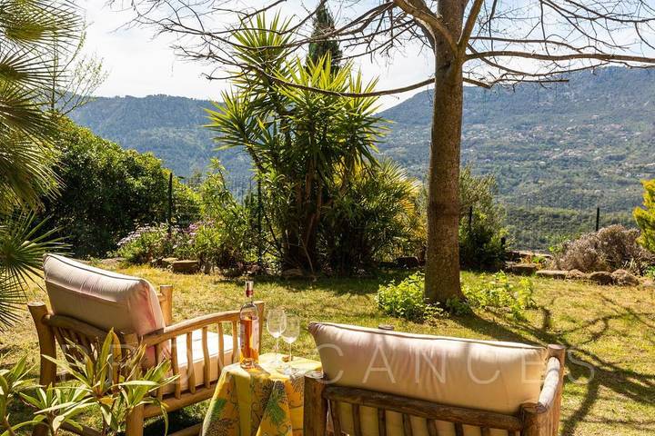 Villa pour 12 personnes, avec jardin et piscine, animaux acceptés dans les Alpes maritimes - 4