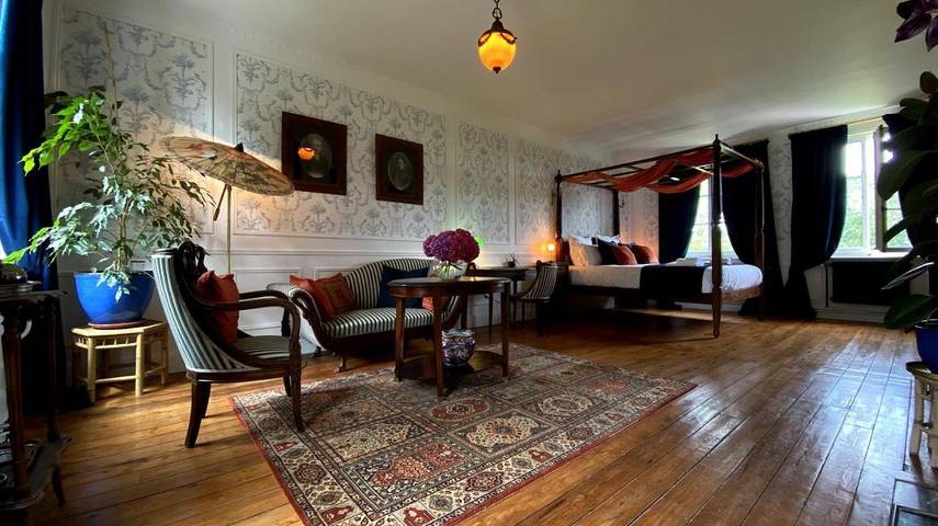 Gîte pour 2 personnes, avec sauna et jardin ainsi que terrasse et vue à Quesnoy-le-Montant - 2