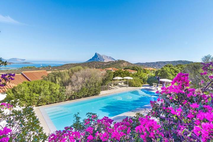 Appart’hôtel pour 4 personnes, avec Terrasse ainsi que Jardin et Piscine à Capo Coda Cavallo